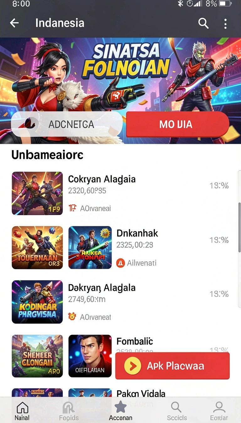 Beragam pilihan permainan menarik dalam aplikasi Review Aplikasi spin88.