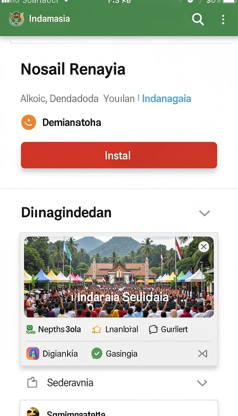 Beragam pilihan permainan menarik dalam aplikasi Review Aplikasi baru01.